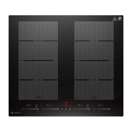 AMZCHEF CE-FS-I74S-FFDD10 Induction Cooktop, 4 zones